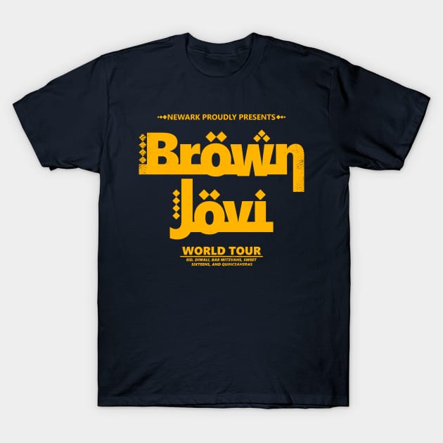 BROWN JOVI T-Shirt by blairjcampbell